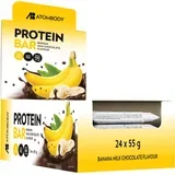 Protein Bar, 24 x 55 g - Banana in Dark Chocolate