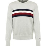 Tommy Hilfiger Pulover marine / svetlo siva / temno rdeča / bela Cene