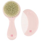 Kikka Boo četka i češalj sa prirodnim vlaknima Savanna pink | ePonuda.com