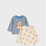 Sinsay Pamučne majice s printom 2 kom Winnie the Pooh Cijene