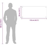  Kuhinjski zid 2 kom. Svijetlo siva 110 x 50 cm | shoptok.hr
