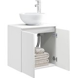  Umivaonik s policom Bijela 49,5 x 35 x 63 cm Konstruirano drvo | shoptok.hr