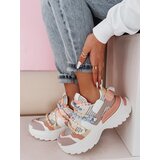 DStreet Sneakersy damskie na wysokiej platformie BEASTAR kolorowe | shoptok.hr