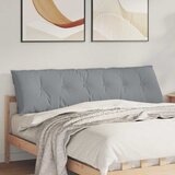  Jastuk za leđa Svijetlo siva 180 x 19 x 50 cm tkanina Cijene
