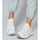 Gemre White sports sneakers with chunky sole Klarris | shoptok.hr