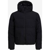 Jack & Jones Muška jakna sa kapuljačom 12260433, Crna Cene