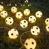 Venisymlis 3M Football String Lights 20Led Toplo Bela Nočna Luč Nogometne Notranje In Zunanje Luči Na Niz, (22068155) | Shoptok.si