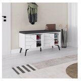 Hanah home cipelarnik dune bench white | ePonuda.com