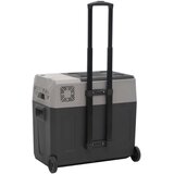 Prijenosni hladnjak s kotačima i ručkom crno-sivi 50 L PP | shoptok.hr