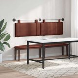  Držeće uzglavlje Zidne Sjajno smeđa 170 x 55 x 5 cm Antikni PU - Sjajna smeđa 160 cm bez LED | shoptok.hr
