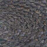  Podmetači 4 kom obični/tamnosivi 38 cm okrugli od jute | shoptok.hr