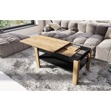 Mazzoni klub sto asti r hrast craft zlatni crni | ePonuda.com