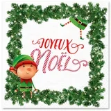 Ubrusi u setu 20 kom 33x33 cm Prankster Elf –