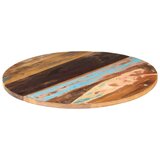  Okrogla mizna plošča 80 cm 25-27 mm trpredelan les | Shoptok.si