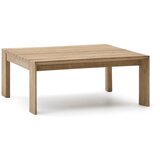 Kave Home Vrtna klubska mizica iz masivne akacije 82,5x82,5 cm Ambra – Cene