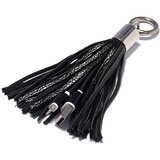  USB kabl sa priveskom iPhone Lightning crni | Eponuda.com