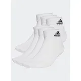 Adidas Unisex nizke nogavice Thin and Light Sportswear Ankle Socks 6 Pairs HT3430 Bela