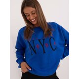 My Red Lips Sweatshirt-EM-BL-857.88-Cobalt | Shoptok.si