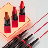 Shiseido Makeup Technosatin gel lipstick satenasta šminka odtenek 410 Lilac Echo 4 g