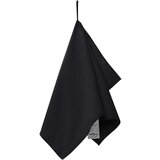vidaXL Športne brisače 2 pcs Črna 50 x 30 cm Poliester in poliamid | Shoptok.si