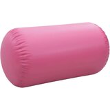  Gimnastički valjak na napuhavanje s crpkom 120 x 90 cm PVC rozi | shoptok.hr