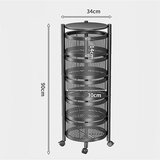  POKRETNA POLICA ROTIRAJUĆA 90CM 5POLICA DP3622 | Eponuda.ba