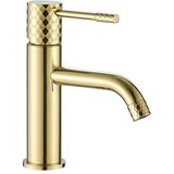 REA Bath Mešalnik za umivalnik Lungo Diamond Gold Low | Shoptok.si