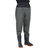 vidaXL Ribiške hlače s škornji temno zelene velikost 46 | Shoptok.si