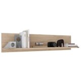Hanah home Zidna polica Raf-11-Ff-1, 120x25x20 cm, Hrast | Eponuda.ba