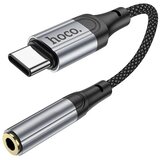 hoco. AUX adapter Type - C na Jack 3,5 mm LS36 12 cm crni | shoptok.hr
