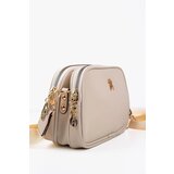 Dewberry 65316 Womens Adjustable 3 Compartment Shoulder Bag-KREM | ePonuda.com