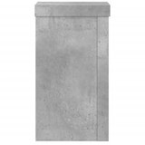  Stalci za biljke 2 kom siva boja betona 10 x 10 x 18 cm drveni | shoptok.hr
