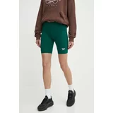 Reebok Kratke hlače Identity ženske, zelena barva, 100076030