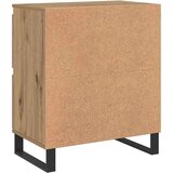 vidaXL s pohranom s vratima Smeđa 60 x 35 x 70 cm Konstruirano drvo | shoptok.hr