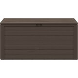  Vrtna kutija za pohranu smeđa 116 x 44 x 55 cm | Eponuda.com