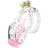 Guardian Chastity Cage Clear Size 2