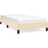  Posteljni okvir krem 90x190 cm blago, (20726597) | Shoptok.si