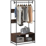  Ormar boja smeđeg hrasta 90x50x180 cm konstruirano drvo | shoptok.hr