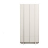 WOOOD Kremno bela omarica iz masivnega bora 101x210 cm Basu – Cene