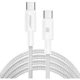 Mossily USB kabl JT193, Type-C to Type-C, 60W PD, 1m, Beli Cene
