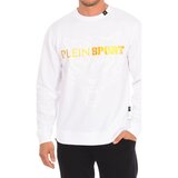 Philipp Plein Sport Puloverji FIPSG600-01 Bela Cene