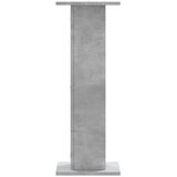  Stalci za biljke 2 kom siva boja betona 30x30x80 cm drveni | shoptok.hr