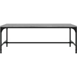 vidaXL Stolić za kavu boja sivog hrasta 80x50x35 cm konstruirano drvo | shoptok.hr
