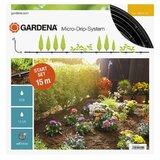 Gardena micro-drip početni komplet za zalijevanje (prikladno za: redovi biljaka do 15 m, područje uporabe: na otvorenom) | shoptok.hr