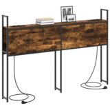  Skladišno uzglavlje Dimljeni hrast 150 cm Konstruirano drvo | shoptok.hr
