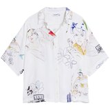 Desigual Bluza plava / žuta / crvena / bijela | shoptok.hr