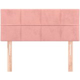  Posteljno vzglavje roza 80x5x78/88 cm žamet, (20723748) | Shoptok.si