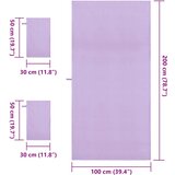  Set sportskih ručnika 3 pcs Ljubičasta Polyester i Polyamid | Eponuda.ba