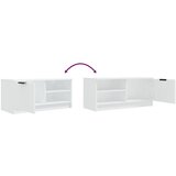 TV ormarić bijeli 80 x 35 x 36,5 cm od konstruiranog drva | shoptok.hr