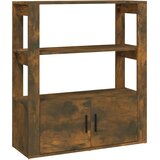  Komoda boja dimljenog hrasta 80x30x90 cm od konstruiranog drva | shoptok.hr